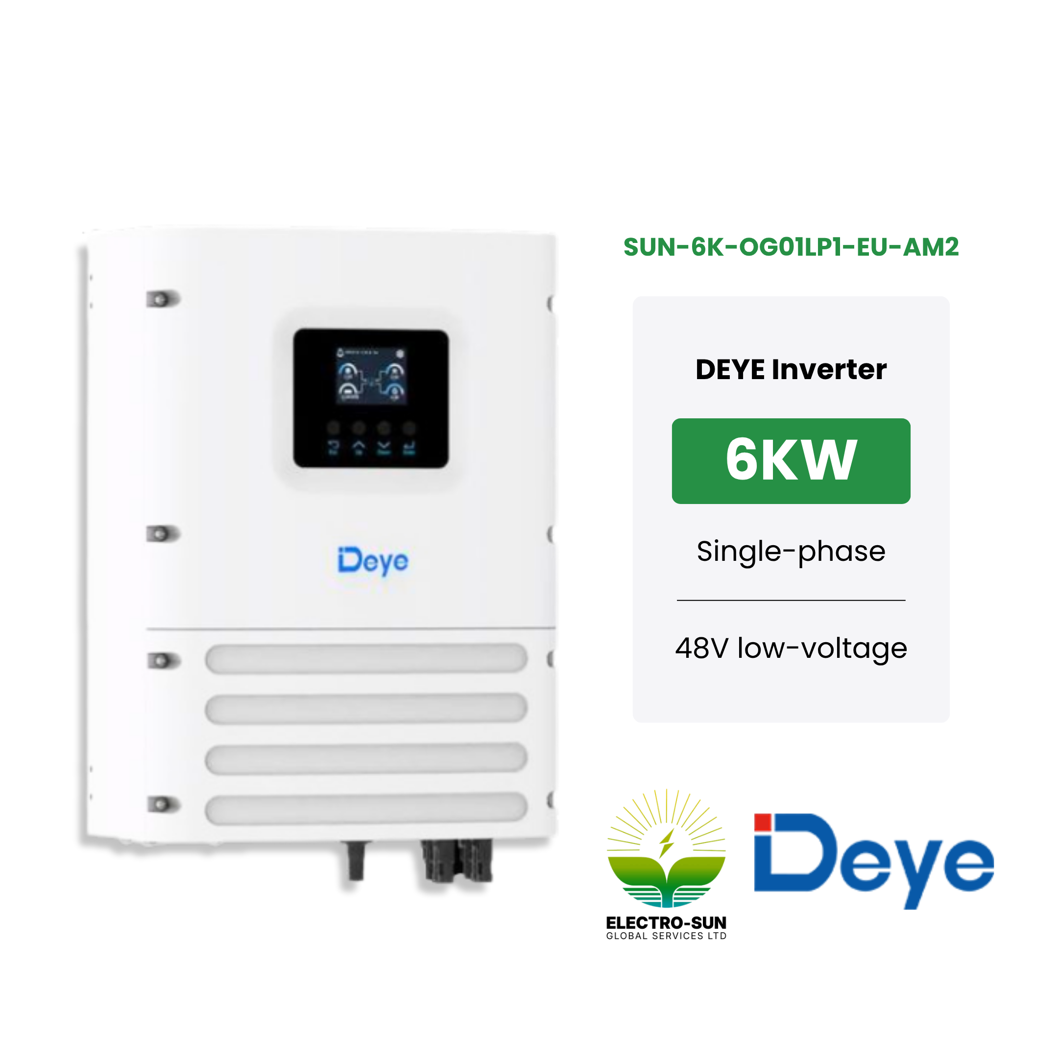 Deye Off-Grid Inveter| SUN-6K-OG01LP1-EU-AM2