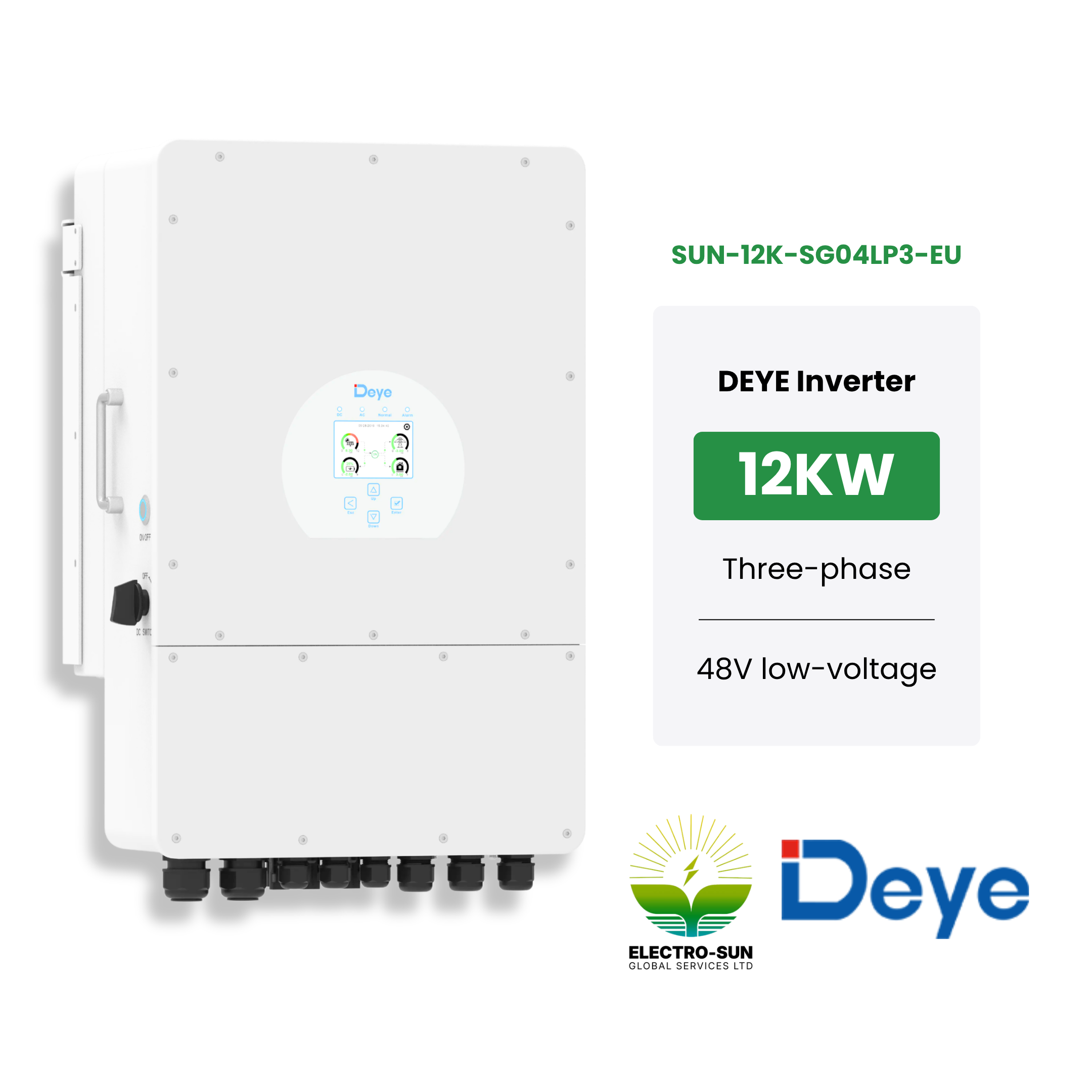 Deye 12kw Three Phase | SUN-12K-SG04LP3-EU