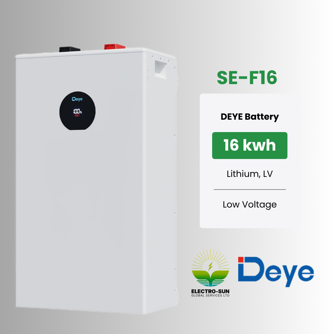 Deye SE-F16 - 16kWh Lithium Battery